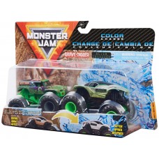 Monster Jam Cambia de Color Grave Digger Alien Invasion