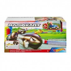 HOT WHEELS PISTA MARIO KART LANZADOR BULLET BILL 